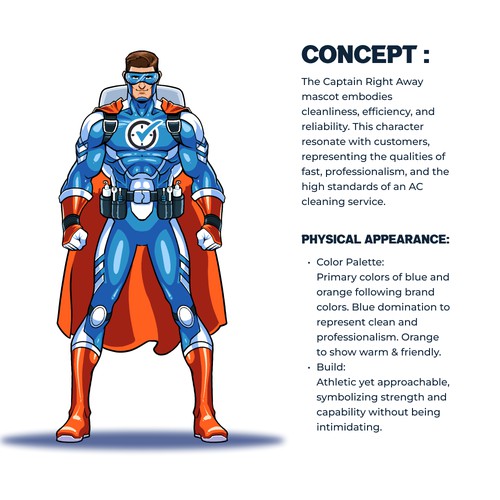 Professional Mascot & Brand Character Design - Cleaning Services