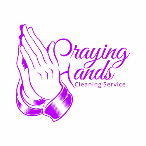 Line Art for Praying Hands