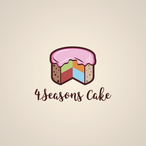 Cake sales business logo