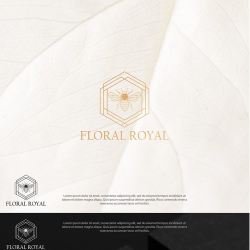 Luxury Logo Design for Flower Shop