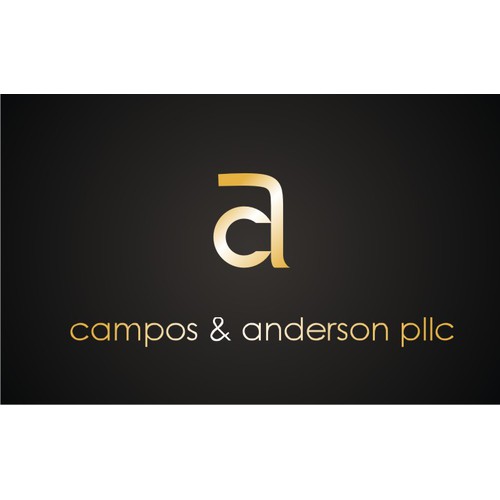 Help Campos and Anderson, PLLC - prefer use of letters C  and A for logo with a new logo