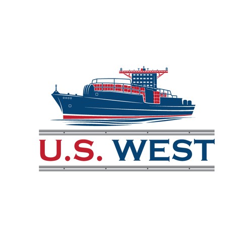 U.S. West Logo Design