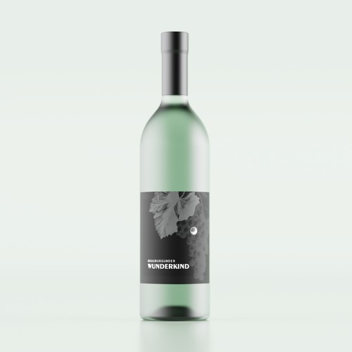 Wunderkind Grauburgunder - Wine Label