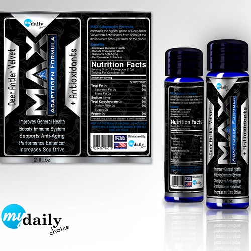 LABEL DESIGN - NUTRITIONAL PRODUCT - NEW