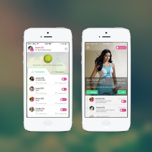 GUARANTEED Be the one to give our Tennis Buddy App an iOS7 redesign!