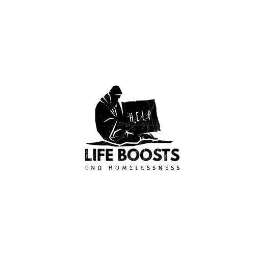 Life Boosts logo design