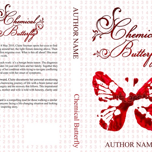 Book cover for "Chemical Butterfly," the collection of poems & collages a young woman began while battling cancer.