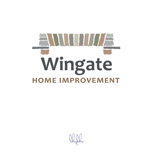 Creative logo for stonework and fireplace company