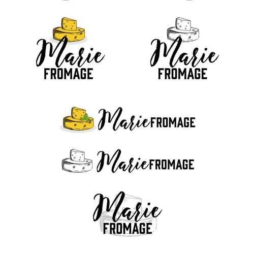 Logo concept for cheese company