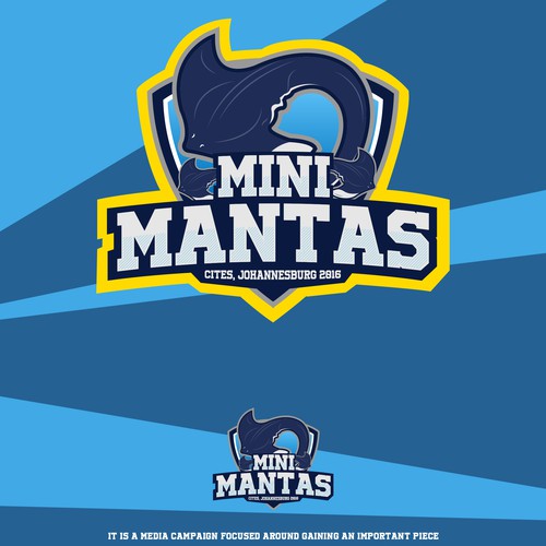 Mini Mantas Logo Design