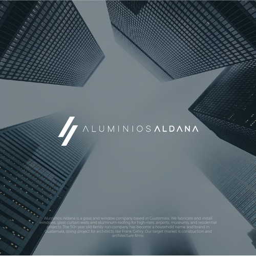 logo concept for industrial company