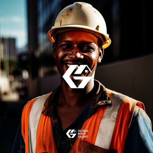 Letter G roof logo