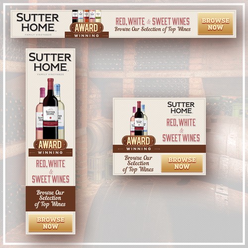 Banner Ads For Winery