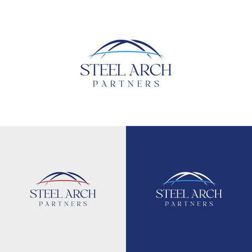 Steel Arch Logo Design