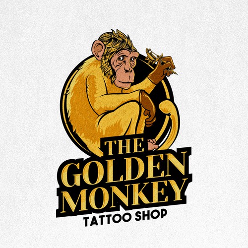 The Golden monkey Logo concept
