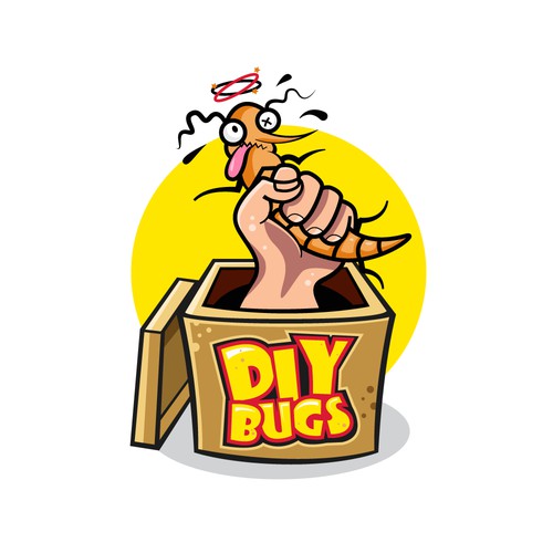 DIY BUGS-CONCEPT LOGO DESIGN