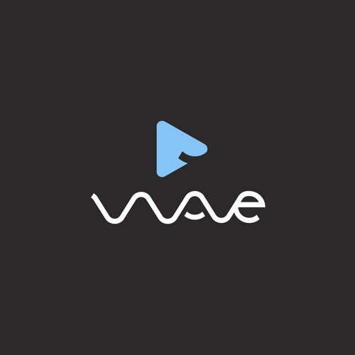 Wave Video Logo Concept