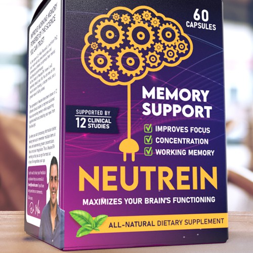 Memory buster supplement box
