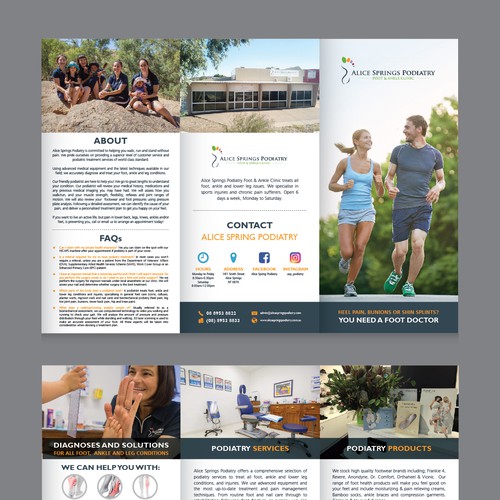 Alicespring Podiatry Brochure