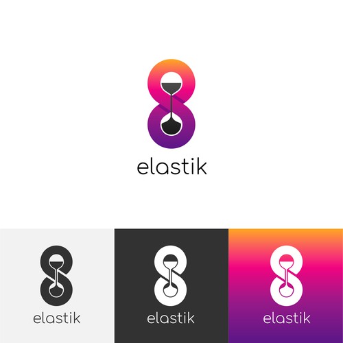 Beautiful logo for stretching timer app