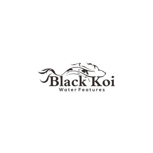 Luxury Koi Fish Logo