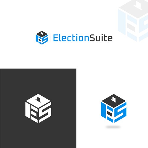 Logo design for electionsuite voting