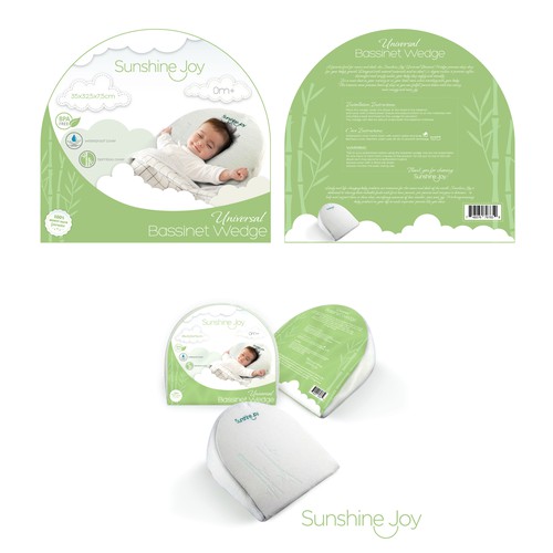 Baby Bassinet Wedge packaging