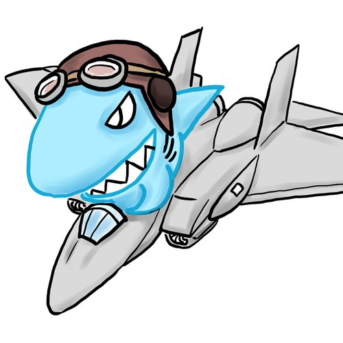 shark plane