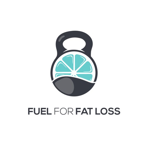 Modern logo for an online nutrition program for women that helps them release weight