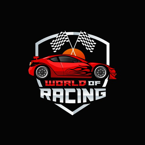 World of Racing! Concept logo design