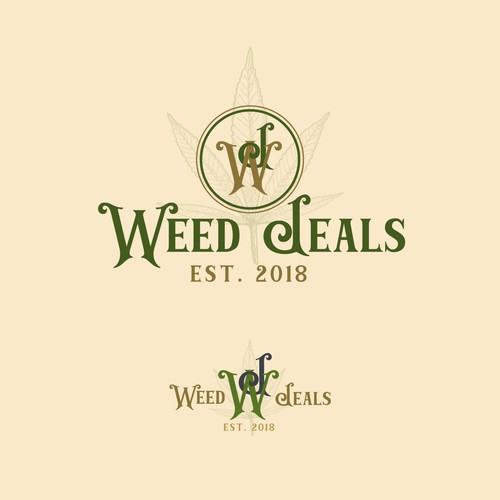 Logo design for Weed Deals.