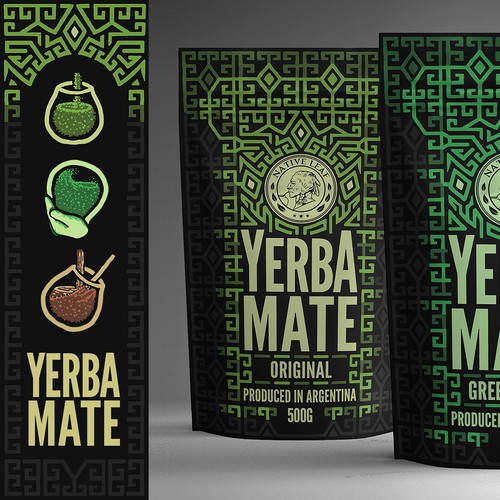Illustrated Packaging for Tea