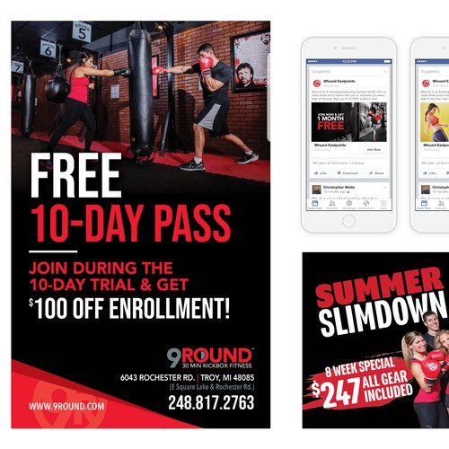 9ROUND Advertising Design