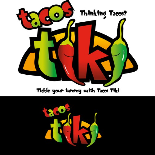 Create the next logo for Tacos Tiki