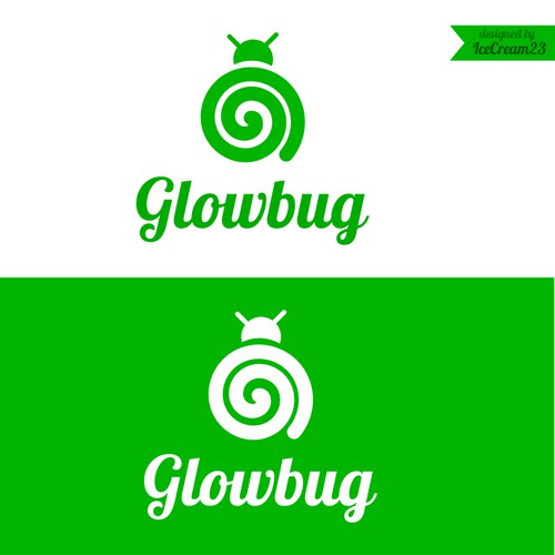 Create a simple, elegant, glowing illustration for glowbug!