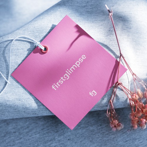 Logo, presentation folder and business card design for Firstglimpse.