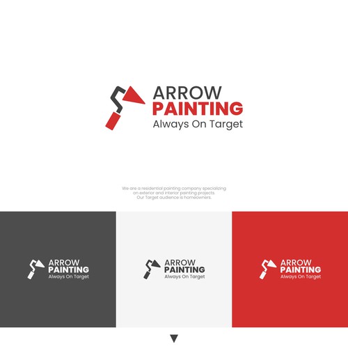 Logo Concept for Arrow Painting
