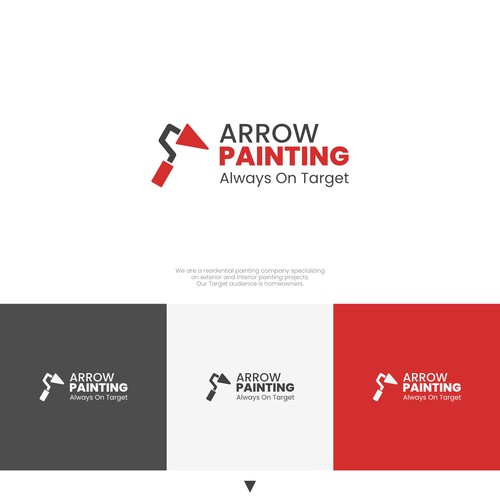 Logo Concept for Arrow Painting