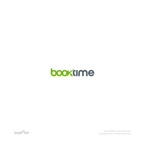 logo design for booktime
