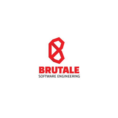 Brutale" logo for software engineering firm