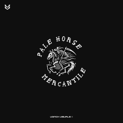 Logo concept for Pale Horse Mercantile