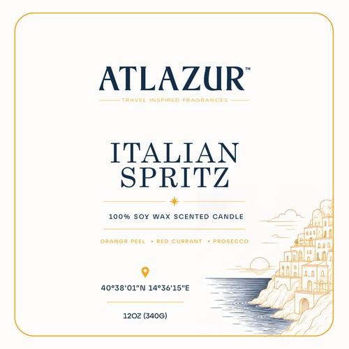 Italian Spritz Soy Candle |
