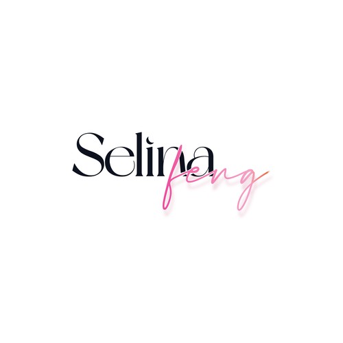 Minimal feminine logo design