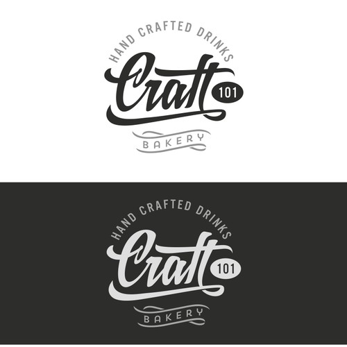 logo for coffee shop & bakery