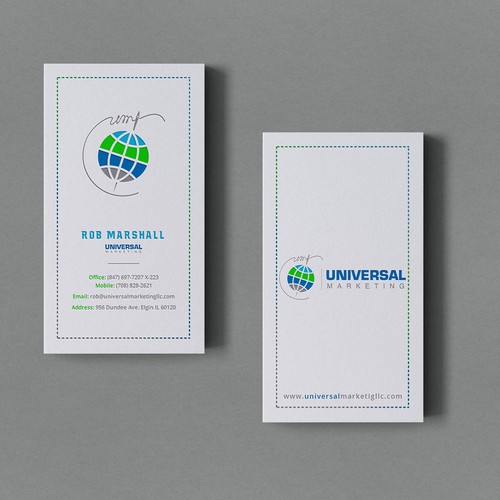 Letterpress business card