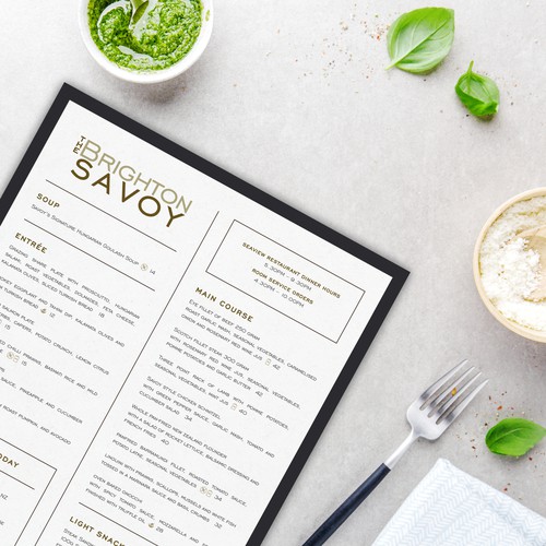 Menu Design