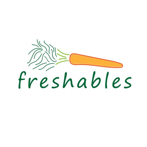 Logo for online healthy food delivery service