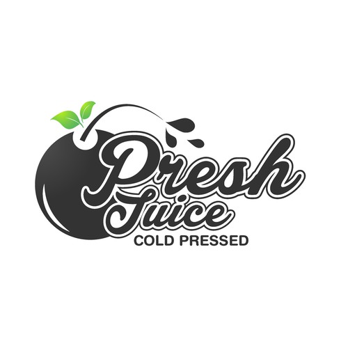 Creating the face of Presh Juice: a cold pressed, organic and local juice company in San Jose, CA!