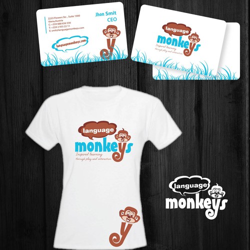 Help Language Monkeys with a new logo