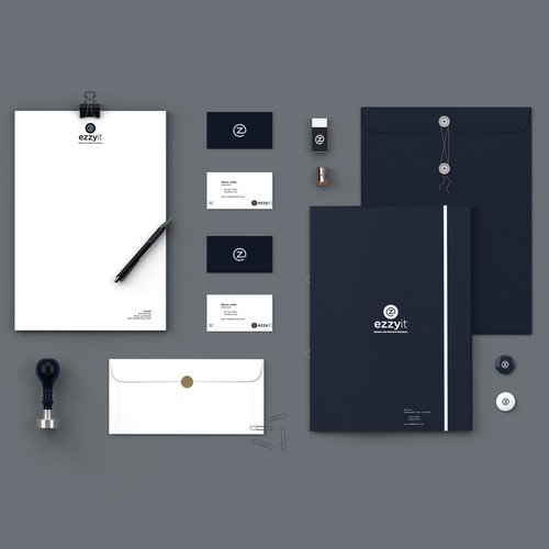 Brand identity for Ezzy IT